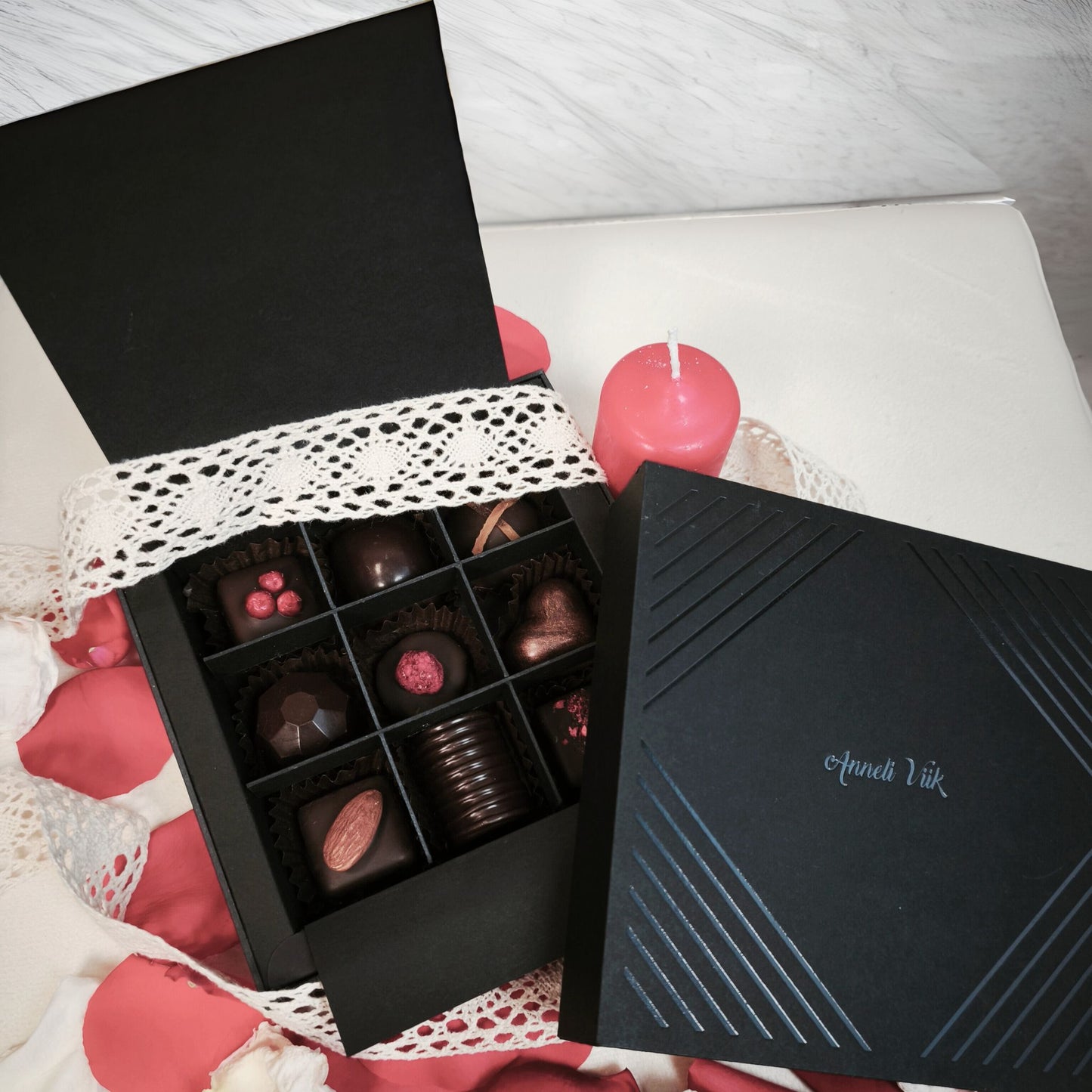 Anneli Viik Black Box of Chocolate
