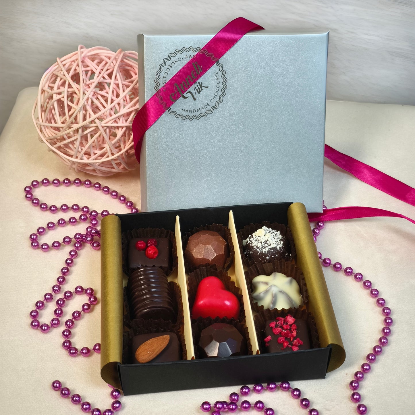 Anneli Viik Silver Box of Chocolates